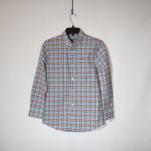 Vinyard Vines Boys Plaid Button-down Long Sleeve Shirt. Size M(12-14).